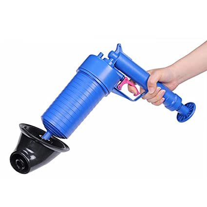 Air Power Drain Blaster gun High Pressure Powerful Manual sink Plunger – Image 2