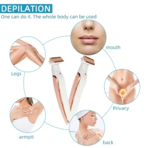 Ladies Portable Shaver Epilator