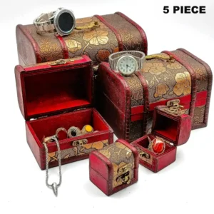 5 PIECES TREASURE CHEST